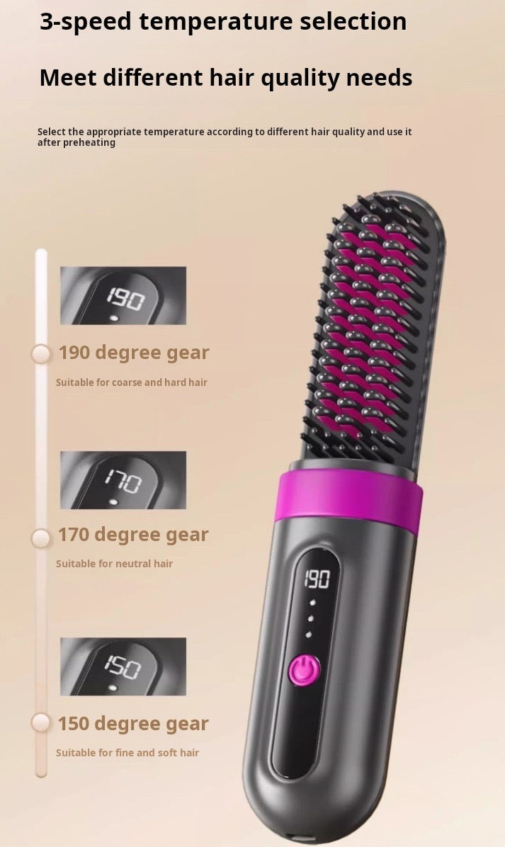 Wireless Straightening Brush