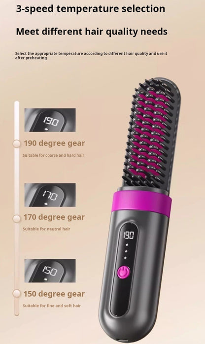 Wireless Straightening Brush