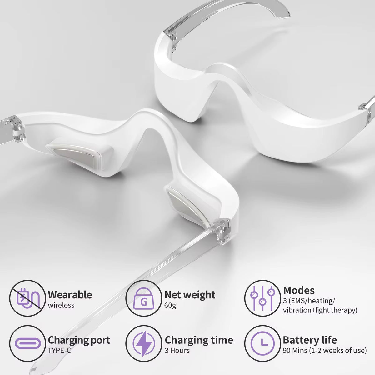 EMS LED Eye Massager